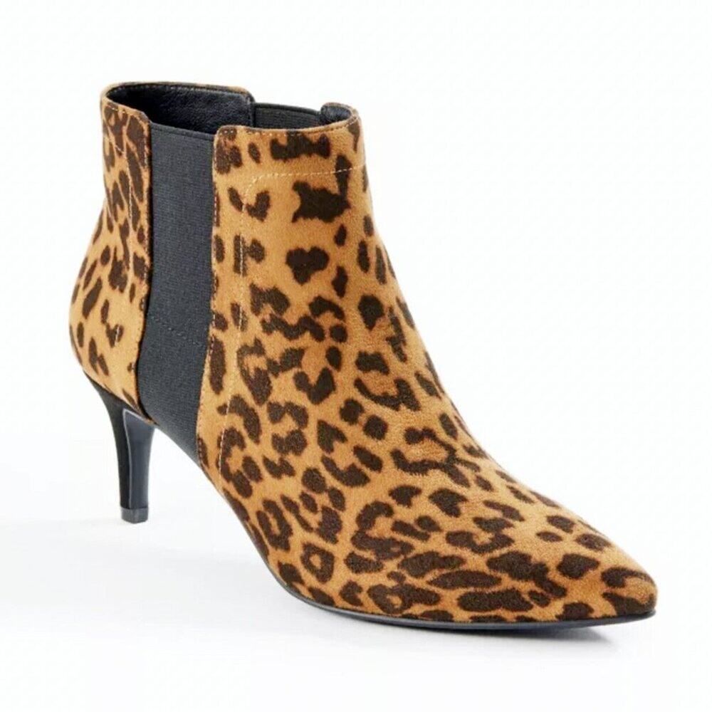 ANN TAYLOR FACTORY POINTY TOE BOOTIES SIZE 6.5 NEW WITH TAGS